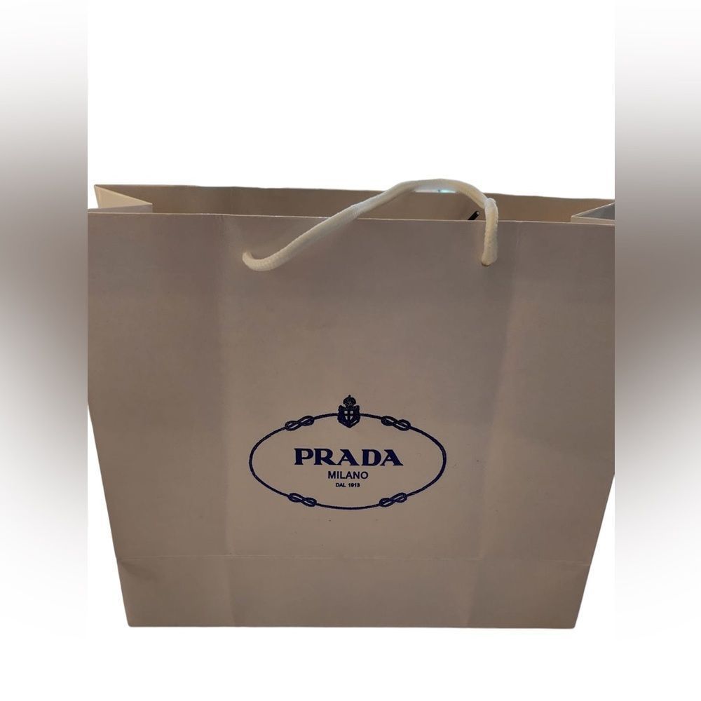 Authentic Empty Prada Gift Bag